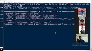 Mysql.connector python (part 1)