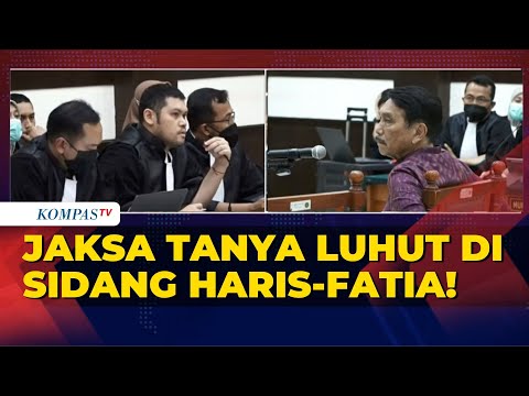 [Full] Jaksa Cecar Luhut di Sidang Haris Azhar dan Fatia Kasus Pencemaran Nama Baik