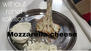 100 percent perfect mozzarella cheese make at home easily/सबसे आसान व सरल तरीका मोजरेला चीज के लिए