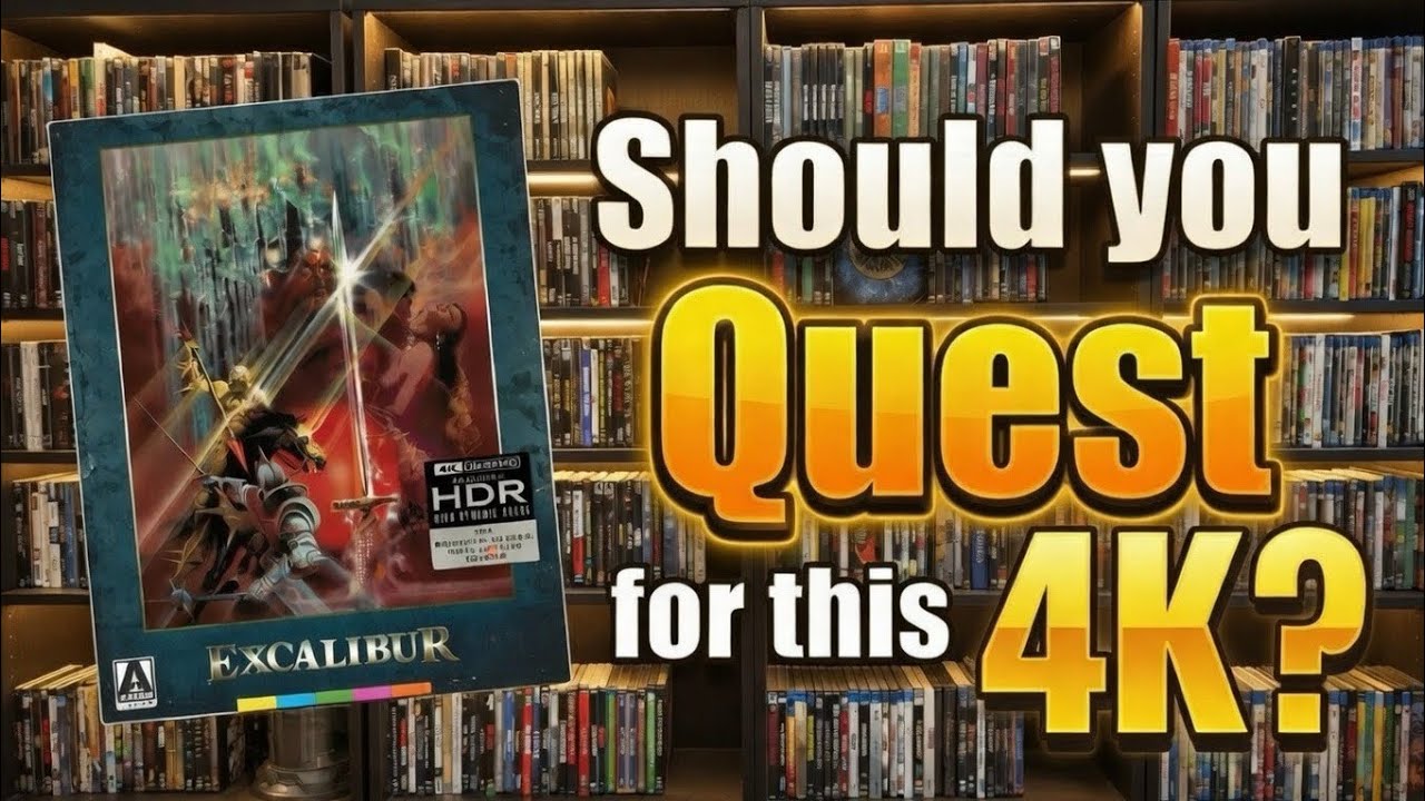 Excalibur (1981) 4K UHD Blu-ray Review! 