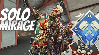 AGGRESSIVE MIRAGE Gameplay (Solo vs squads ) in Apex Legends Season 13