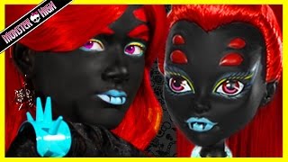 Monster High Wydowna Spider Doll Costume Makeup Tutorial for Halloween or Cosplay!  |  KITTIESMAMA