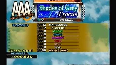 AAA/PFC#13 Shades of Grey BSP DDR X US PS2