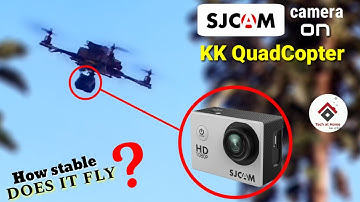 Aerial footage from homemade  KK drone | Fixing camera on kk 2.1.5 Quadcopter -Tech at Home