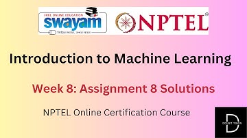 Introduction to Machine Learning Week 8 Assignment Answers ||Jan 2024|| NPTEL