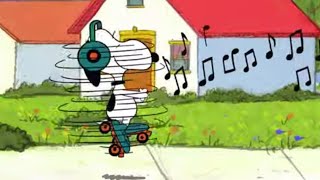 Rollerskating Snoopy