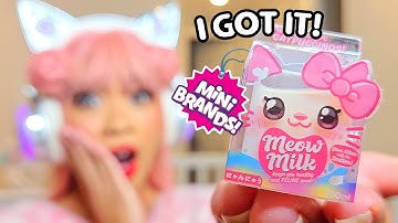 MINI BRANDS BUT *KAWAII*! Part 4 Mini Brands Unboxing Video!
