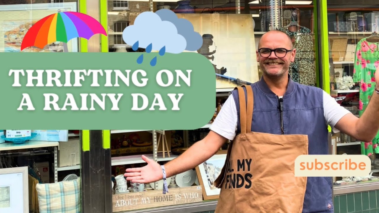 🇬🇧 THRIFTING ON A RAINY DAY | Royston UK 
