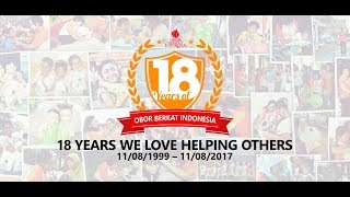 18 Years Obor Berkat Indonesia