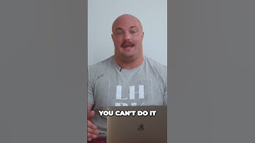 As you get stronger, you should train less! Check out the full video for better context! #lhbk