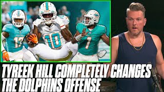 Tyreek Hill Is Going To Completely Change The Dolphins Offense | Pat McAfee Reacts