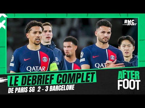 PSG 2-3 Barcelone : Le débrief COMPLET de la défaite parisienne
