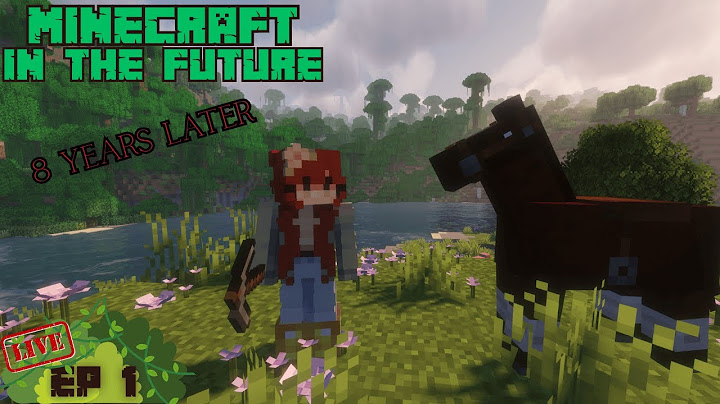 First Time Playing Minecraft New Versions | MC Into The Future Ep 1