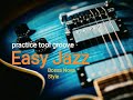 Easy jazz bossa nova style   relaxing backing track  dm  110bpm