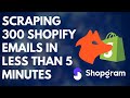 Shopify Scraper (Shopgram)🤖 | Parsehub Scraper ➕ Hunter.io Email Finder | Growth Hacking Strategies