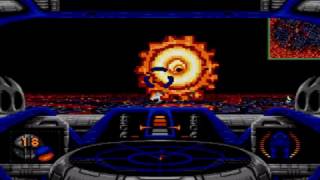 MEGA ROM Hack: Battlecorps-stage 13 final boss Moses Sega CD