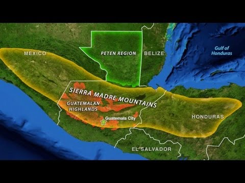 Guatemala földrajzi kihívása