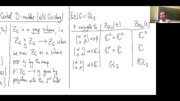Tom Gannon - Quantization of the universal centralizer and central D-modules