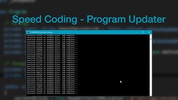 Speed Coding - Program Updater [C#]