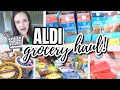 NEW ITEMS AT ALDI! | GROCERY SHOP WITH ME & HAUL