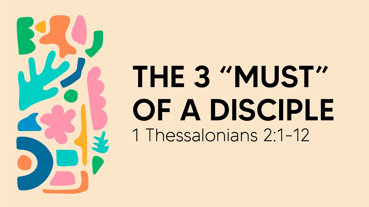 The 3 must of a disciple rev william jonathan ong book of 1