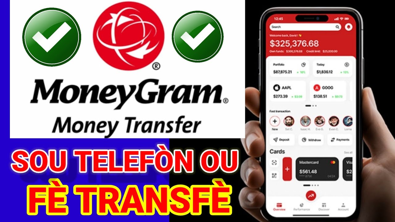 Men kijan pou depoze kòb sou kont an dola Haiti e fè transfè ak telefòn ...