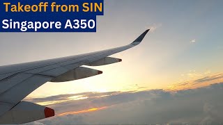 SUNRISE Departure from Singapore Changi | SQ706