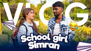 Part 02 school hudugi simmu 🤭 with SMR 😎#simran #smrgaming #smr #vlogs #viralvideo 