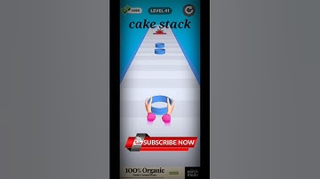 cake stack gameplay Lv 41 #shorts #youtubeshorts #trendingshorts #cakestack #viralgame
