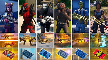 All Bosses, Mythic Weapons & Vault Locations Guide - Fortnite Chapter 2 Season 2 (Fastest Way)