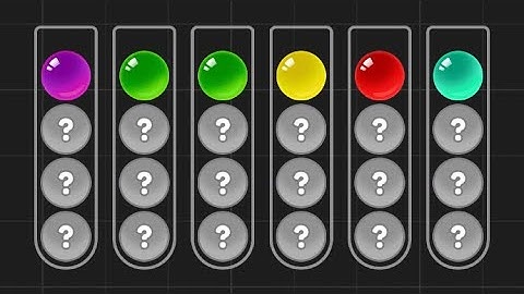 Ball Sort Puzzle - Color Game Level 107 Solution