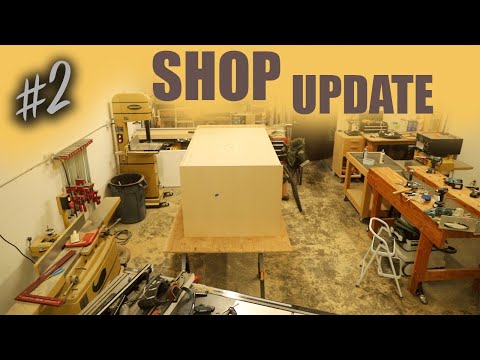 FIRST WEEK IN NEW SHOP // SHOPSMITH??