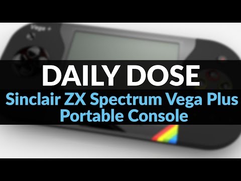 Sinclair ZX Spectrum Vega Plus Portable Console - Daily Dose