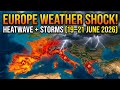 Southern Europe’s Wild Weather: Heatwaves, Storms & Travel Warnings (June 19–21, 2026)