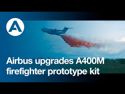 Airbus upgrades A400M firefighter prototype kit