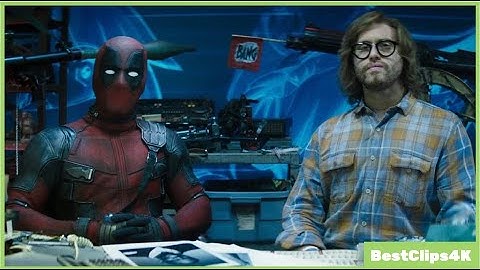 Interview Scene | Deadpool 2 (2018) Funny Scene
