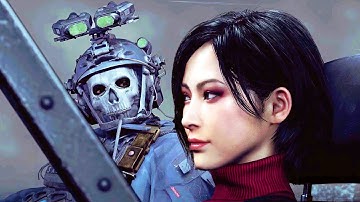 Ada Wong flirts with Ghost in Resident Evil 4 Remake