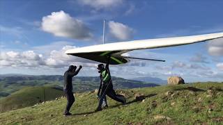 4 Hanggliding Pilots Top Landed at Mission Peak 2019-03-08