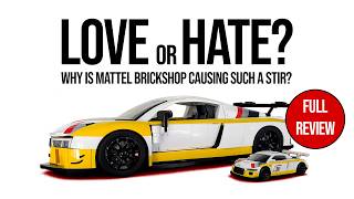 Mattel Brickshop Audi R8 - Full Review