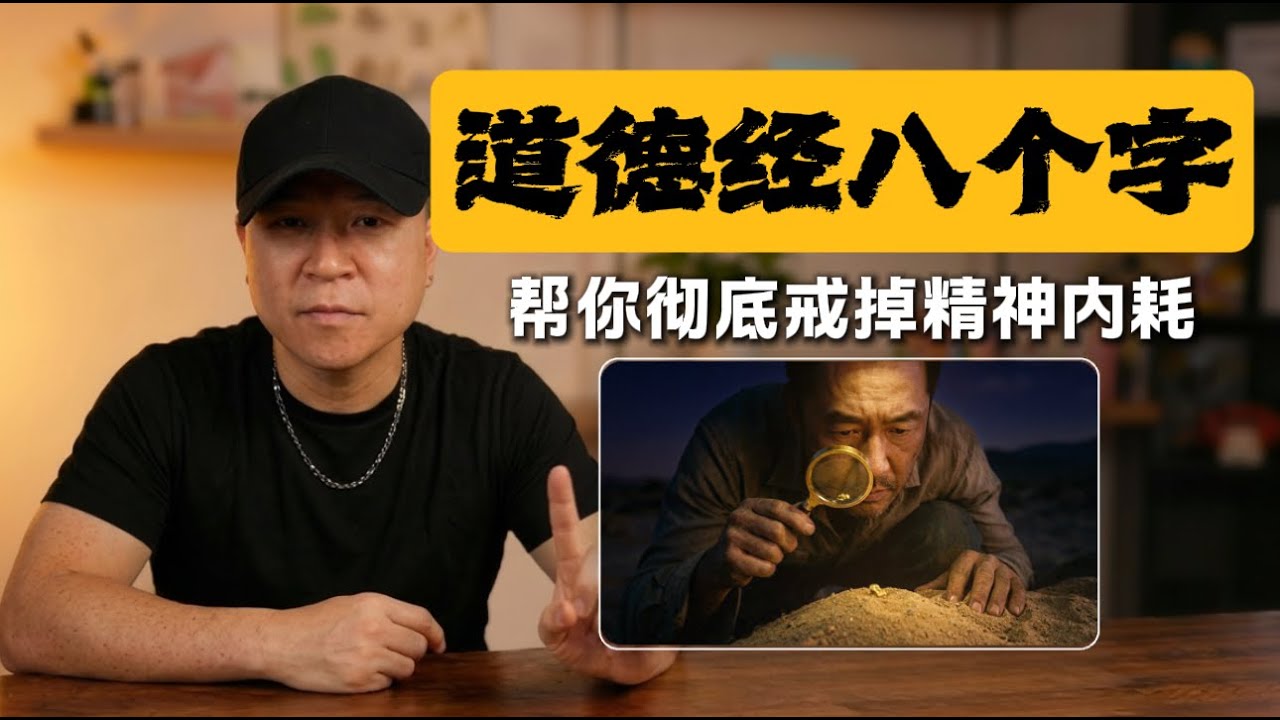 太扎心了！原来我们活得累，是因为弄丢了这种心态，读懂这几句《道德经》，帮你彻底戒掉精神内耗