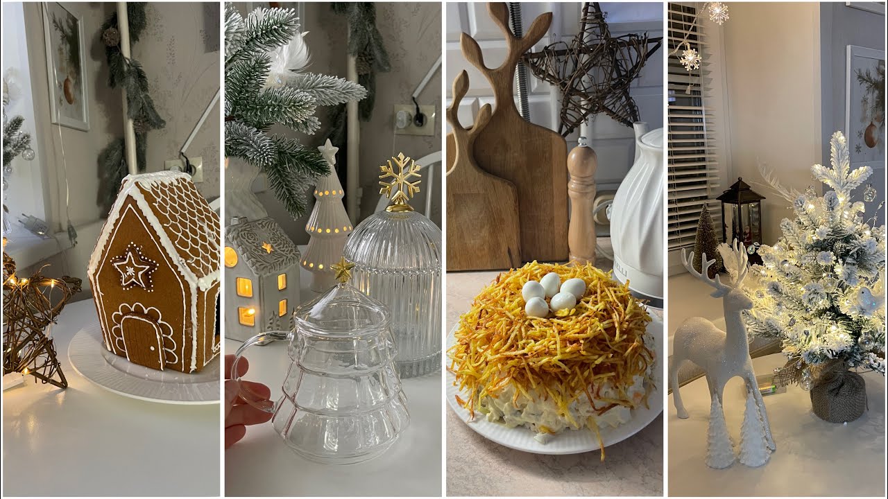 🫖🛍️НОВОГОДНЯЯ ПОСУДА ФИКС ПРАЙС🎄🌟 ПРЯНИЧНЫЙ ДОМИК 🏠 ВКУСНЫЙ САЛАТ🪺