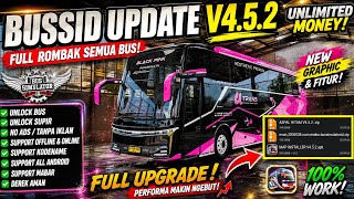 UPDATE BUSSID V4.5.2 TERBARU || SPESIAL SHARE MOD GRATIS VARIAN ASPAL HITAM GRAFIK 4K screenshot 2