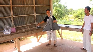 Mirage 2000  My home scratch build EP rc jet pusher