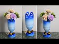 Bell Design Flower Vase | Recycle Plastic Bottles Flower Vase Easy