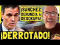 DANIEL ESTEVE RESPONDE A PEDRO SÁNCHEZ TRAS DENUNCIAR LA LONA DE DESOKUPA ¡Y SER RECHAZADO!