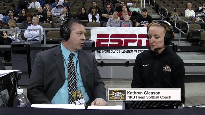 NKU Softball: Kathryn Gleason ESPN3 Halftime Inter...