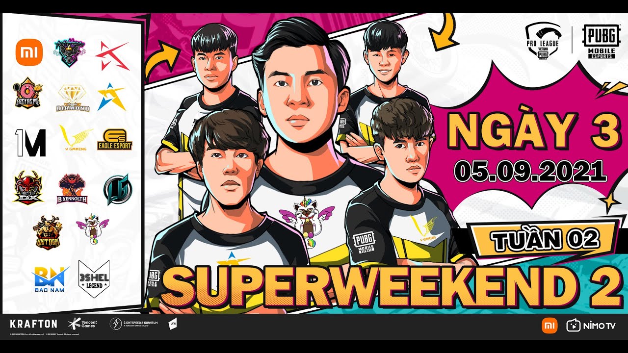 🔴 [VN] 2021 PMPL Vietnam SW2D3 | S4 | AI SẼ VÔ ĐỊCH SUPER WEEKEND 2?