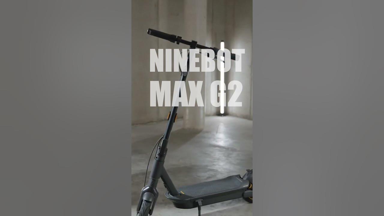 Trottinette électrique Ninebot Max G2 – Eleqtron