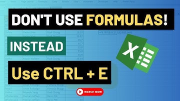 Excel Tips - Don