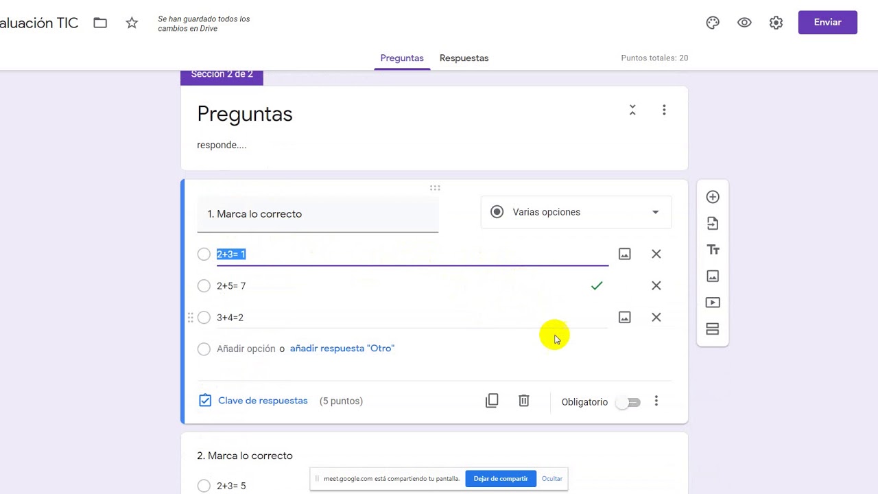 Video tutorial de formulario drive - YouTube